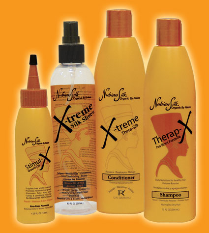 Contact Nubian Silk - Black Hair Care Products - Stimul-X Hair Growth System 